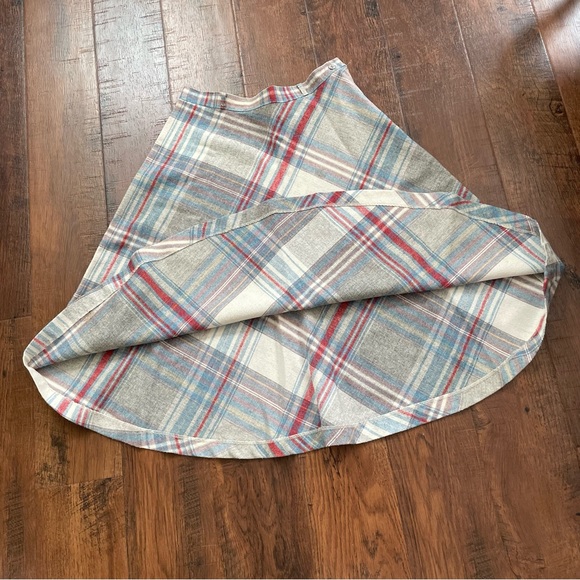 Vintage flannel wool blend skirt (size XS/S) brand: Changing Scene made in Japan - Picture 4 of 13